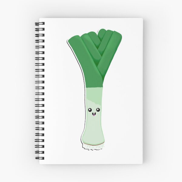 Item preview, Cute Kawaii Leek designed and sold by MadeByKarlsen.
