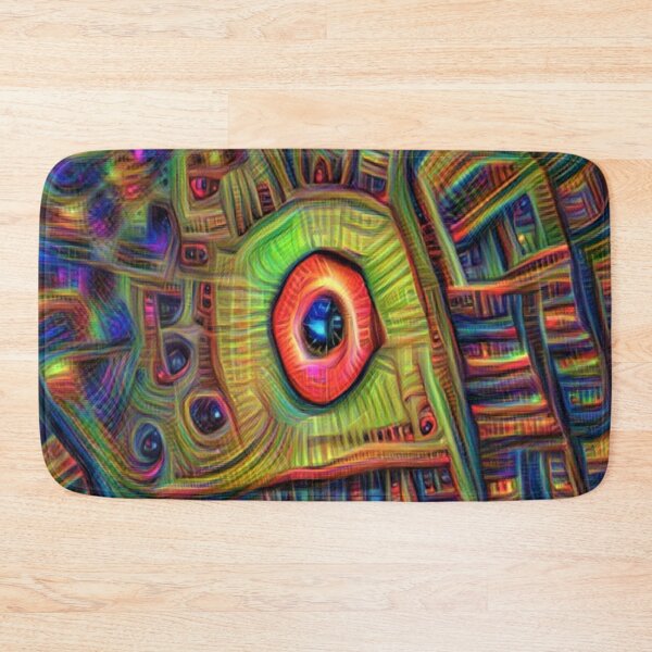 Item preview, vibrant psychedelic energy pattern designed and sold by BelAnnGrey.