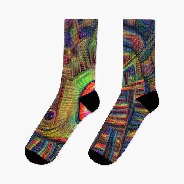 Item preview, vibrant psychedelic energy pattern designed and sold by BelAnnGrey.
