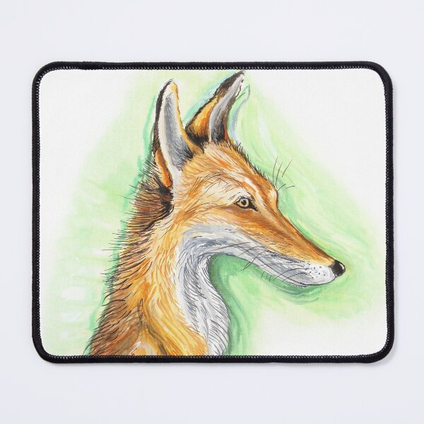 Item preview, Reynard the Fox, Contemporary, watercolour painting designed and sold by al hayball.