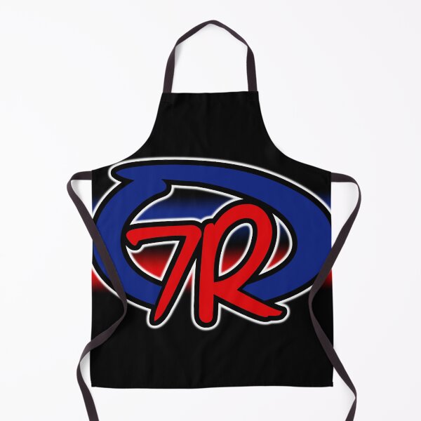 Item preview, Blue & Red Logo w Stripes designed and sold by 7Rock.