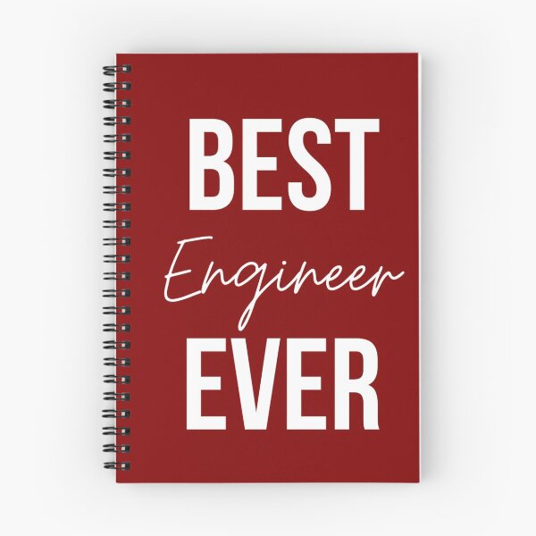 Item preview, Best engineer ever - engineer gift (white/grey) designed and sold by PickaSticka.