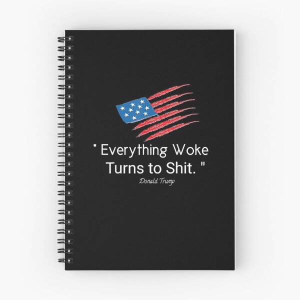 Item preview, Funny Trump "Everything Woke Turns to Shit"  designed and sold by JethroShop.