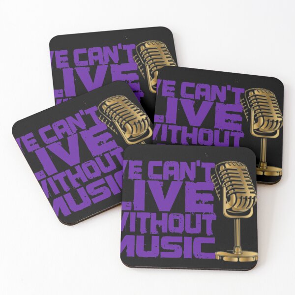 Item preview, We can't live without music designed and sold by CoolArtByMboya.