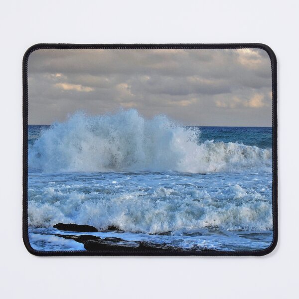 Item preview, Splash splash, las olas se estrellan contra las rocas designed and sold by rayscollection.