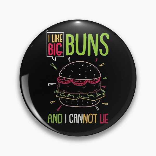 Item preview, Funny Hamburger I like big buns designed and sold by NikolaMilosevic.