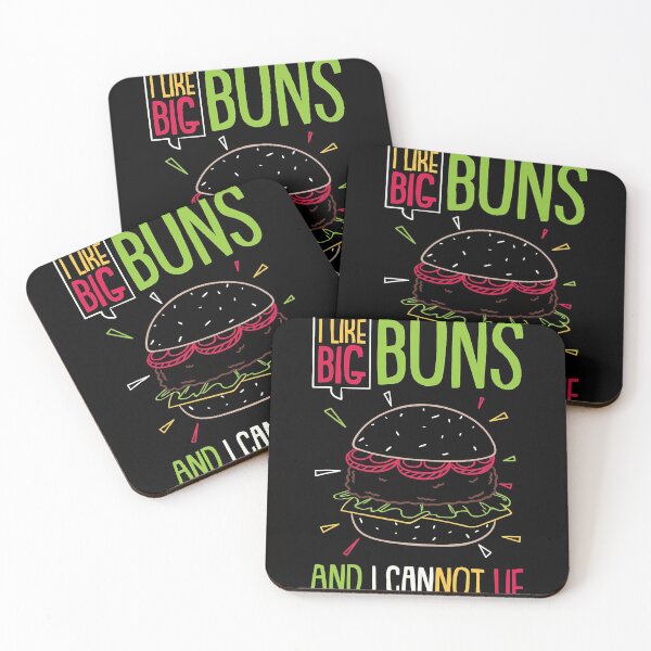 Item preview, Funny Hamburger I like big buns designed and sold by NikolaMilosevic.