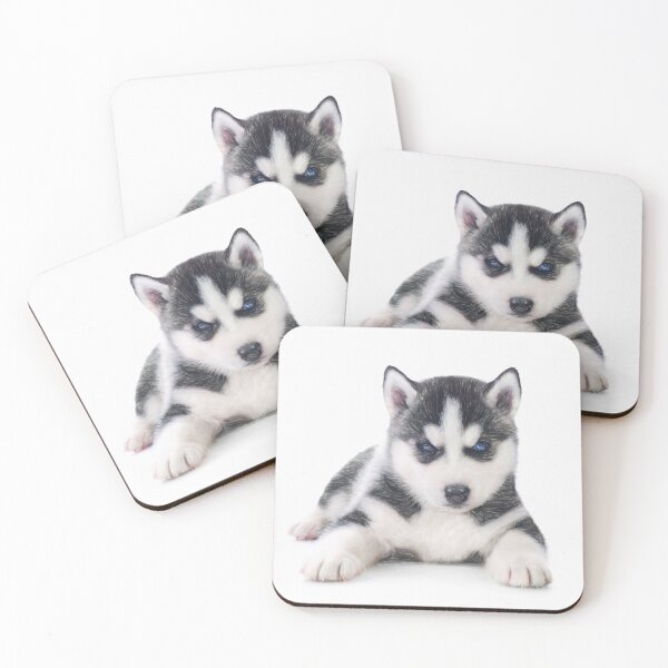 Item preview, Husky siberiano in watercolor designed and sold by paulrommer.