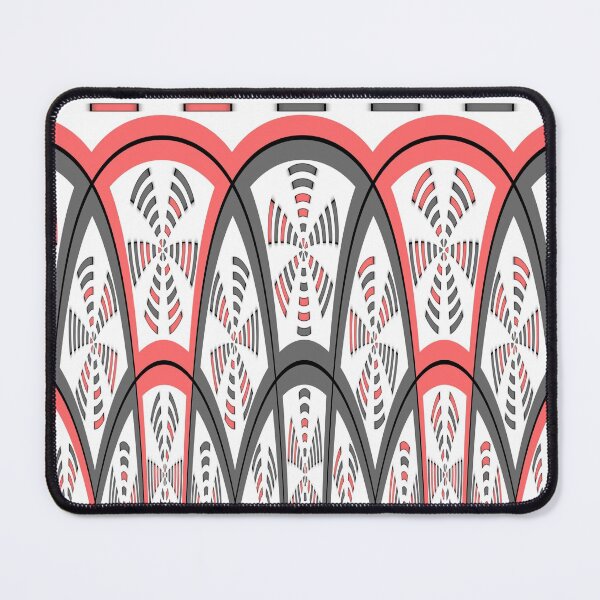 Item preview, Abstract red and grey designed and sold by Gaspar Avila.