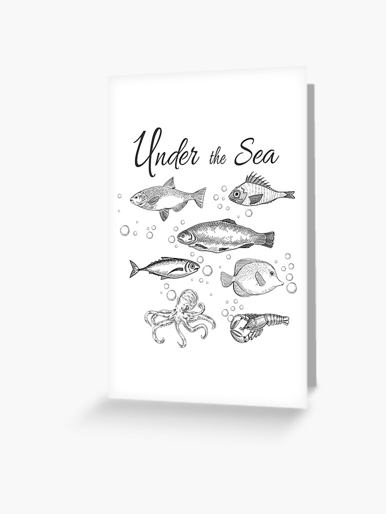 Under the Sea Greeting Card for Sale by athru