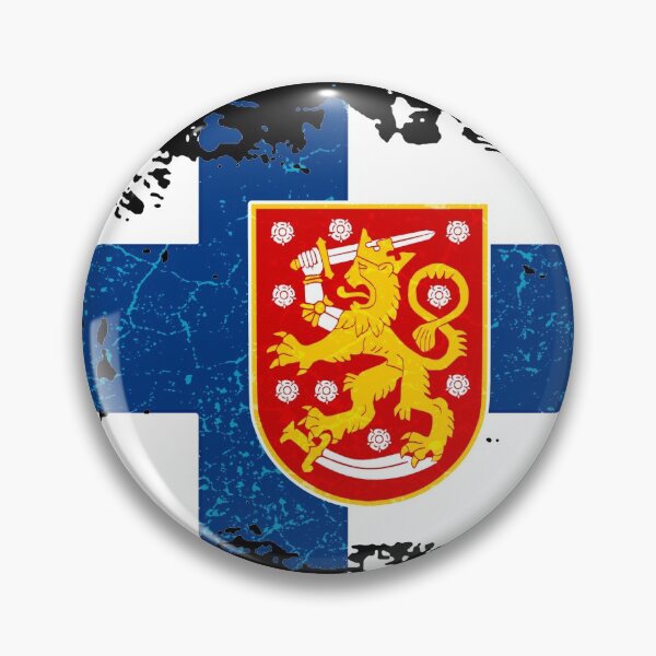 Item preview, Finland flag coat of arms designed and sold by Mila1946.