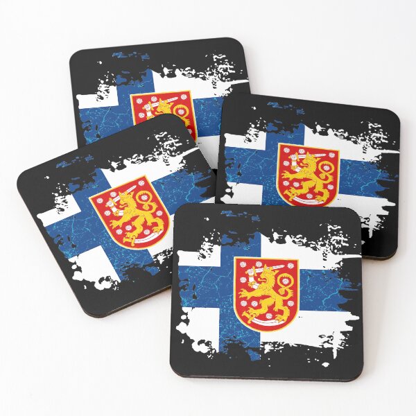 Item preview, Finland flag coat of arms designed and sold by Mila1946.