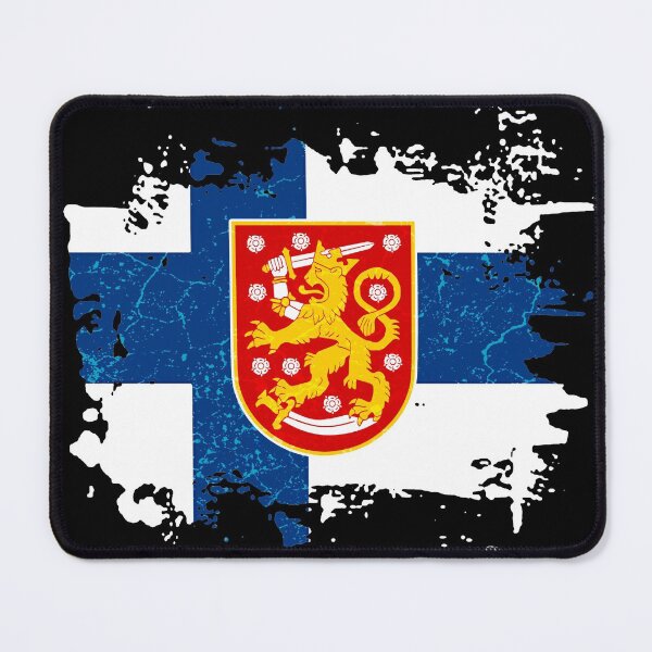 Item preview, Finland flag coat of arms designed and sold by Mila1946.