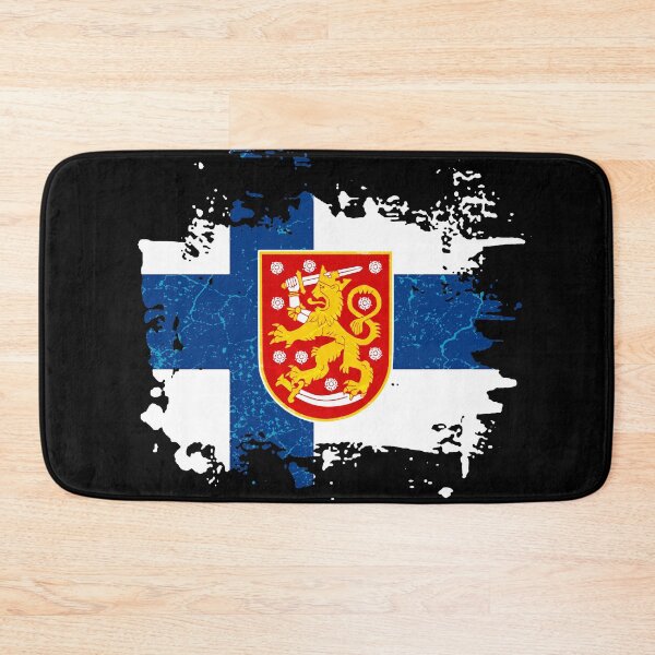 Item preview, Finland flag coat of arms designed and sold by Mila1946.