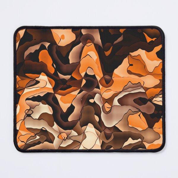 Item preview, Wavy orange and brown designed and sold by Gaspar Avila.
