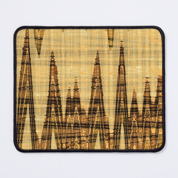 Item preview, Wavy golden abstract  designed and sold by Gaspar Avila.