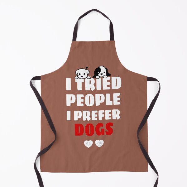Item preview, I Tried People I prefer Dogs Doodle Funny Dog Owner Fur Lover Quote Gift designed and sold by catchyology.