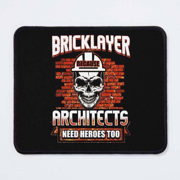Item preview, Funny bricklayer designed and sold by Mila1946.