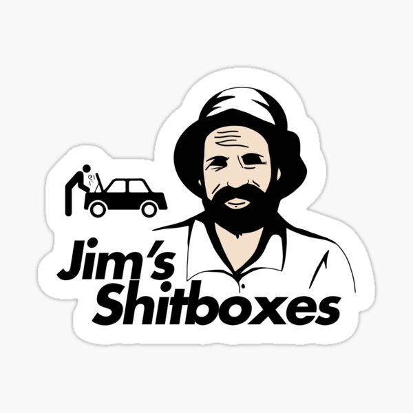 Item preview, Jims Sh*tboxes designed and sold by SeshStickShirts.