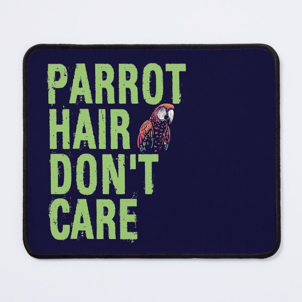 Item preview, Parrot Hair Don't Care Funny Saying designed and sold by Primroaddesigns.