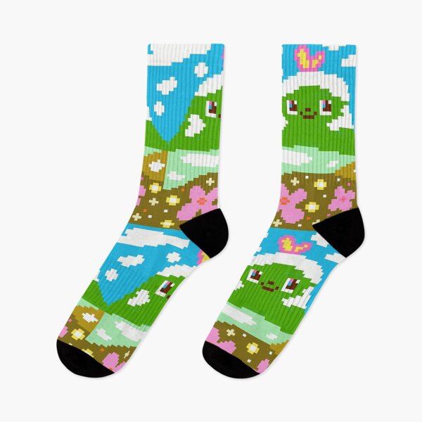 Item preview, Happy Mountain Pixel Art  designed and sold by Megan O'Brien.