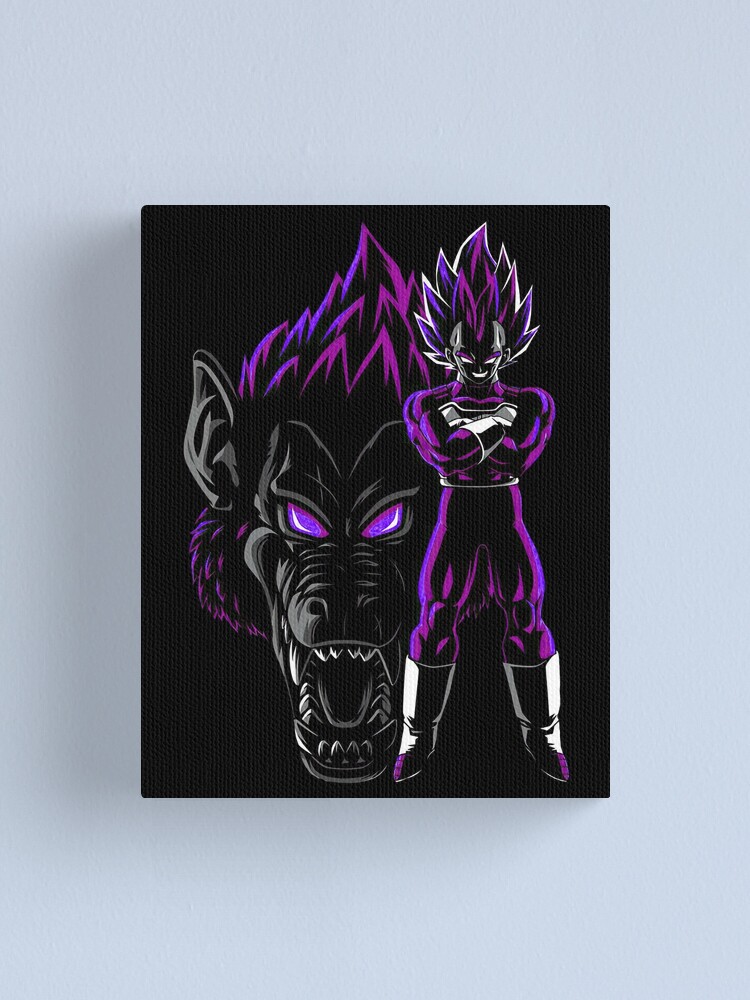 Vegeta Ultra Ego (no background) Canvas Print for Sale by