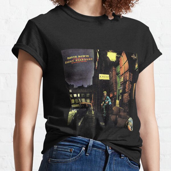 David-Bowie---The-Rise-and-Fall-of-Ziggy-Stardust-and-The-Spiders-from-Mars Classic T-Shirt