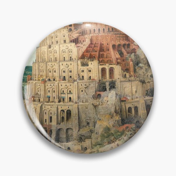 Item preview, The Building of the Tower of Babel - Pieter Bruegel designed and sold by Vintage Designs +.