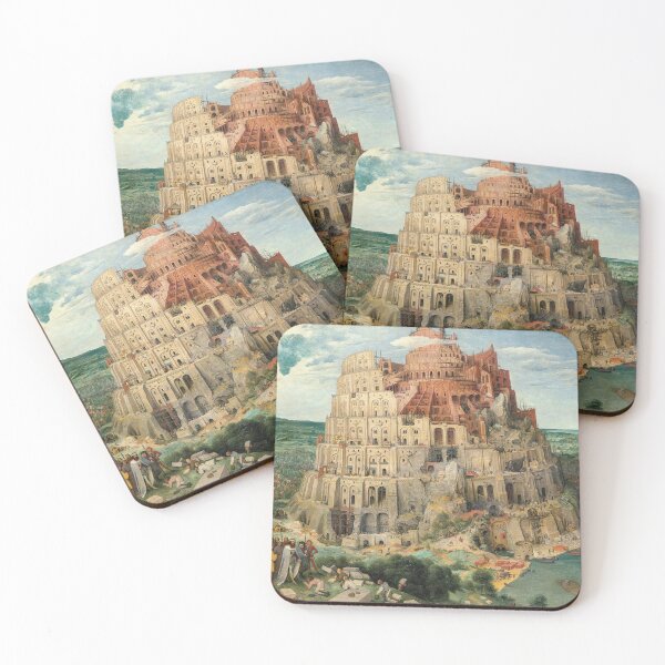 Item preview, The Building of the Tower of Babel - Pieter Bruegel designed and sold by Vintage Designs +.