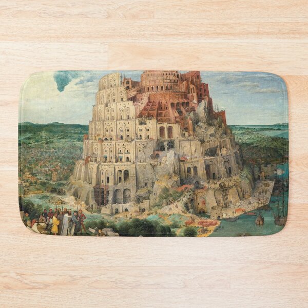 Item preview, The Building of the Tower of Babel - Pieter Bruegel designed and sold by Vintage Designs +.