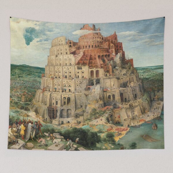 Item preview, The Building of the Tower of Babel - Pieter Bruegel designed and sold by Vintage Designs +.