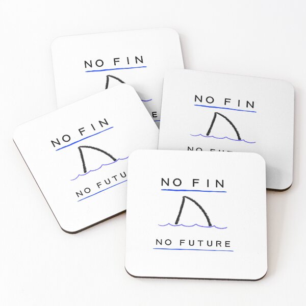 Item preview, NO FIN NO FUTURE designed and sold by RetroPlaceee.