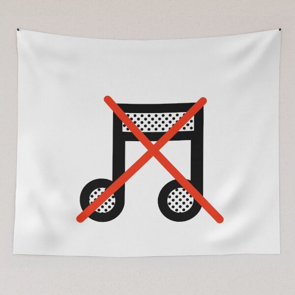Item preview, No sound no music designed and sold by Popzeyy.