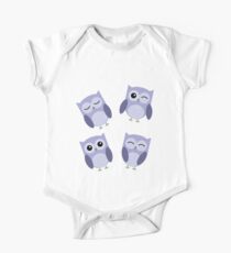 Owls be Everywhere! One Piece - Short Sleeve
