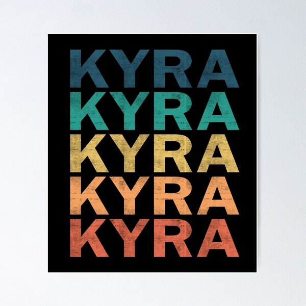 Item preview, Kyra Name T Shirt - Kyra Vintage Retro Kyra Name Gift Item Tee designed and sold by omodong176.
