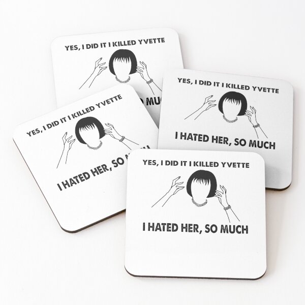 Item preview, Yes, I Did It I Killed Yvette - Clue Movies - I Hated Her, So Much designed and sold by GaryAnthony6.