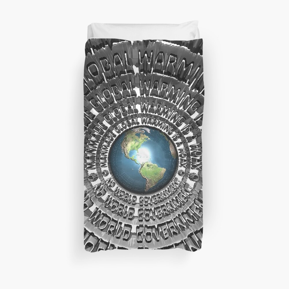 No World Government Duvet Cover