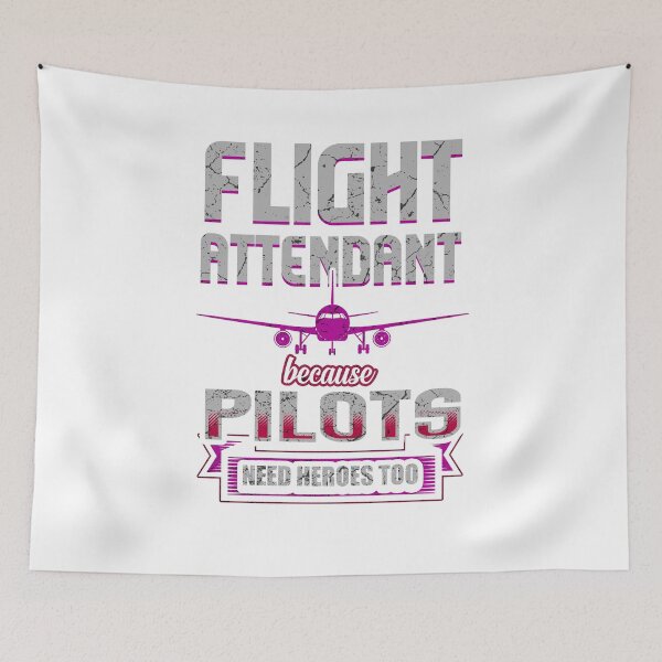 Item preview, Flight attendant because pilots need heroes too designed and sold by Mila1946.