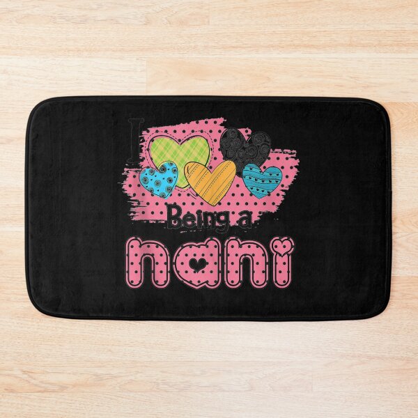 Item preview, Womens I Love Being A NANI Cute Vintage Hearts Gifts Tank Top designed and sold by AlvaShop.