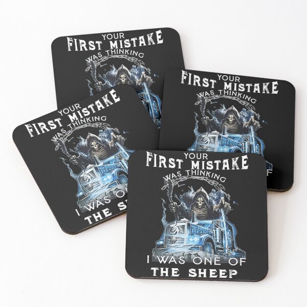 Item preview, Your-First-Mistake-was-Thinking-I-was-one-of-The-Sheep designed and sold by TimoErnst.