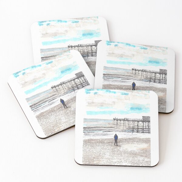 Item preview, Figure on Bognor beach designed and sold by Jim Griffiths.