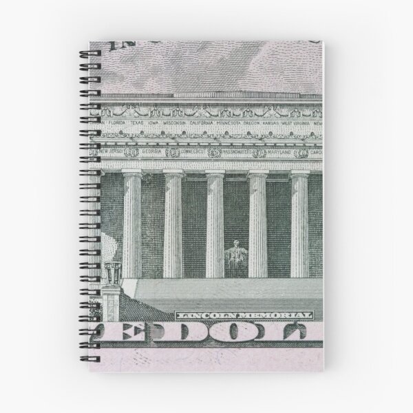 Item preview, Lincoln Memorial on the 5 dollar bill designed and sold by mrivserg.