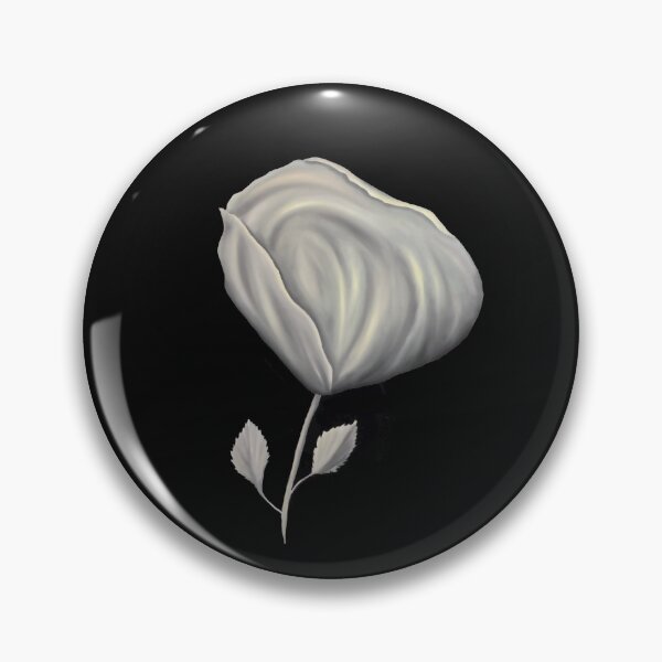 Item preview, Silky rose metal iron flower drape Painting designed and sold by PalychArt.