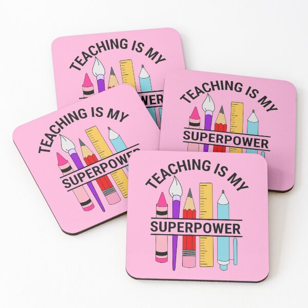 Item preview, teaching is my superpower  designed and sold by champagnemoment.