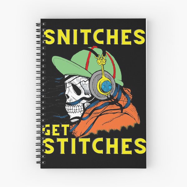 Item preview, Snitches get stitches design designed and sold by TAMBUGH.