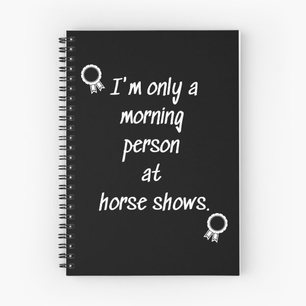 Item preview, Funny horse show and equestrian morning person gift designed and sold by HaychGee.