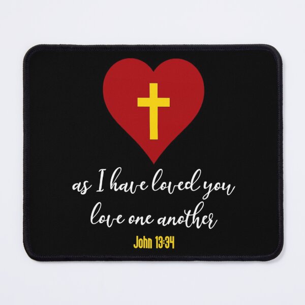Item preview, Bible verse artistic for men or women John 13:34 designed and sold by BRtisticDesigns.