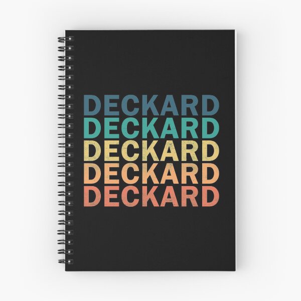 Artikelvorschau, Deckard Name T Shirt - Deckard Vintage Retro Deckard Name Geschenkartikel Tee entworfen und verkauft von cattontawn.