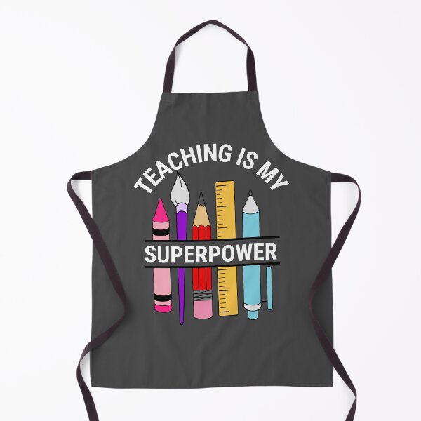 Item preview, teaching is my superpower superhero teacher designed and sold by champagnemoment.