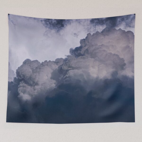 Item preview, Dangerous looking billowing dark grey storm clouds approaching designed and sold by James-Cole.